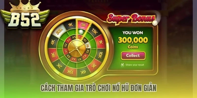 Các bước bắt đầu chơi từ đăng nhập đến quay thưởng